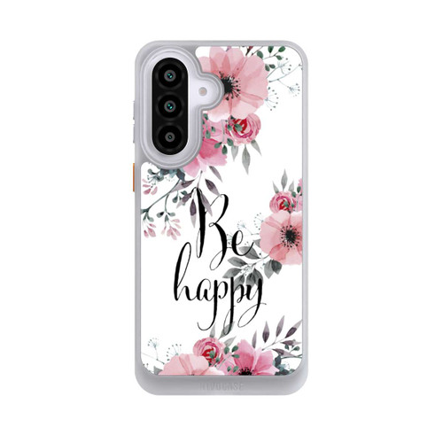 Samsung Galaxy A57 5G NIVOcore Be Happy Blumen