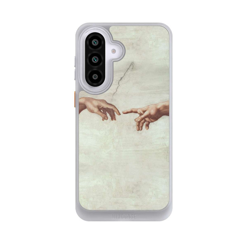 Galaxy A57 5G NIVOcore Hands of God and Adam by Michelangelo Buonarroti