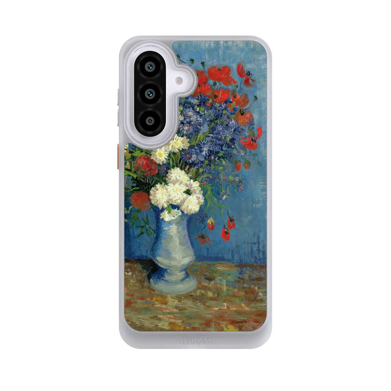 Galaxy A57 5G NIVOcore Stillleben Vase mit Kornblumen und Mohnblumen von Vincent Van Gogh