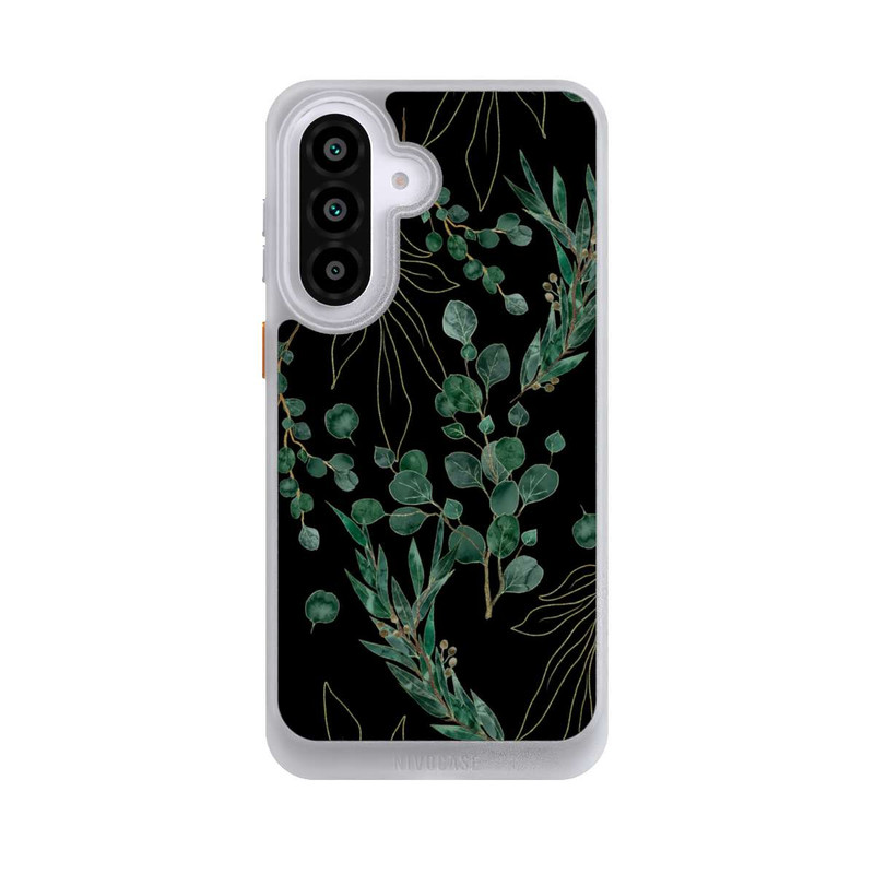 Galaxy A57 5G NIVOcore Eukalyptusblätter schwarz