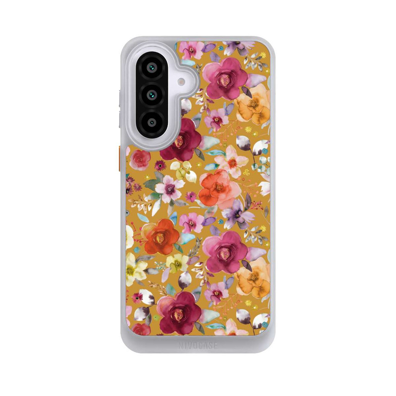Galaxy A57 5G NIVOcore Bouquets de fleurs printanières moutarde