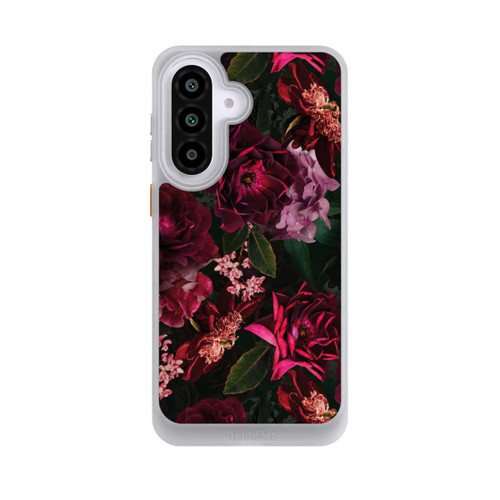 Samsung Galaxy A57 5G NIVOcore Dunkelrote und rosa Blüten