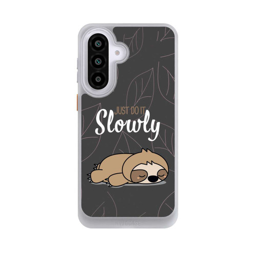 Samsung Galaxy A57 5G NIVOcore Just Do It Slowly Sloth Grey