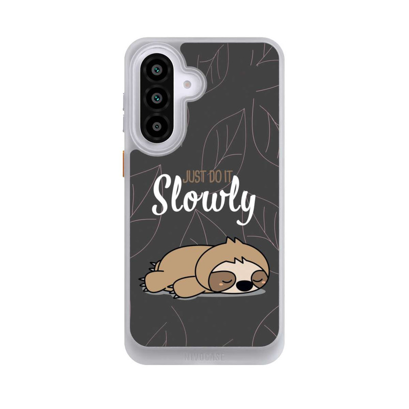 Galaxy A57 5G NIVOcore Just Do It Slowly Sloth Grey