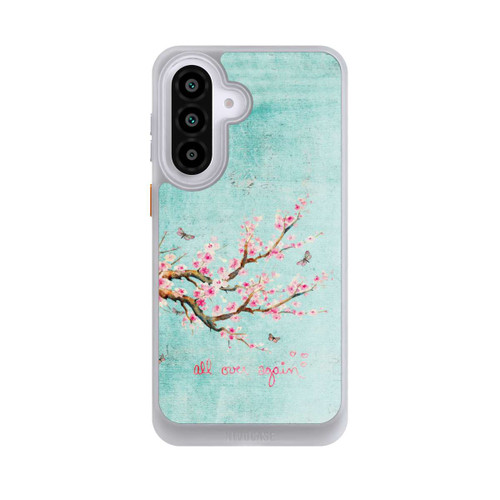 Samsung Galaxy A57 5G NIVOcore Cherry Blossom Tree Pattern Blue
