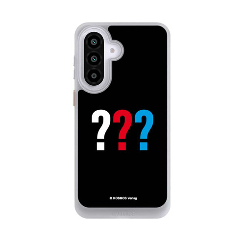 Samsung Galaxy A57 5G NIVOcore Drei Fragezeichen Logo