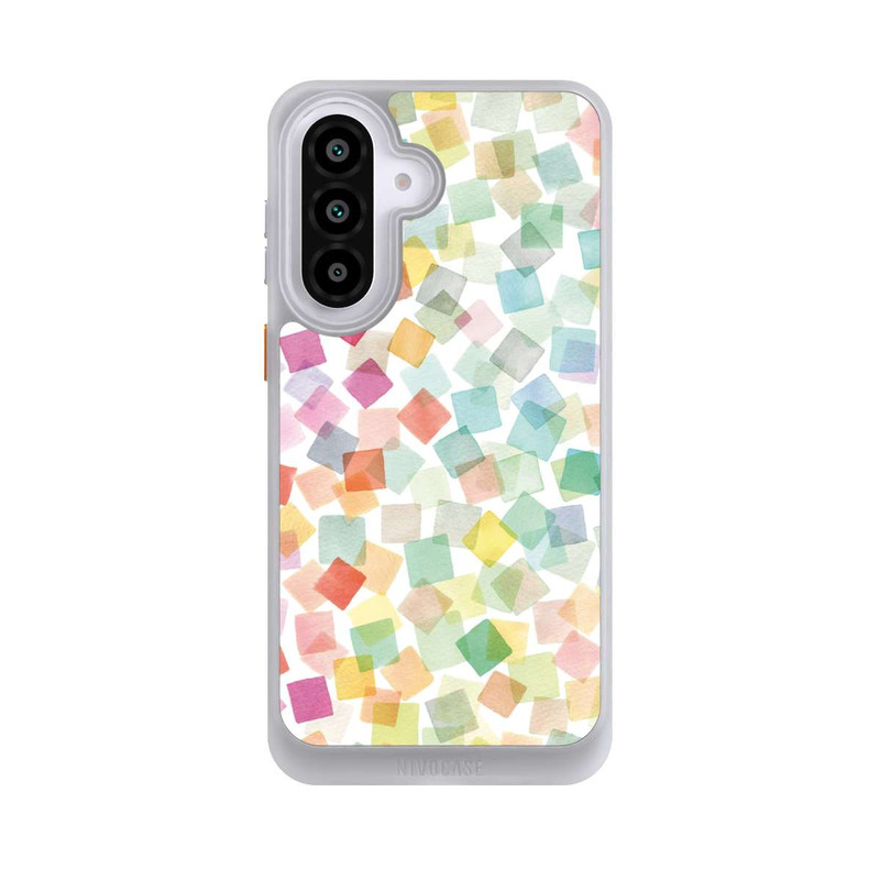 Galaxy A57 5G NIVOcore Confetti Geometric Plaids Rainbow
