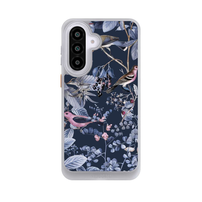 Galaxy A57 5G NIVOcore Oiseaux et Baies Bleu