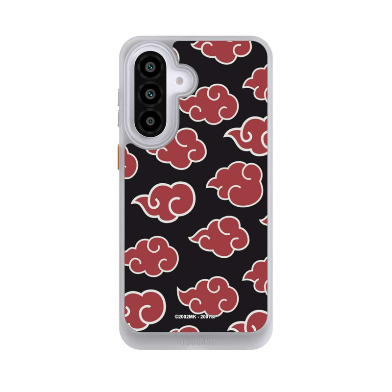 Galaxy A57 5G NIVOcore Akatsuki Pattern Black Big