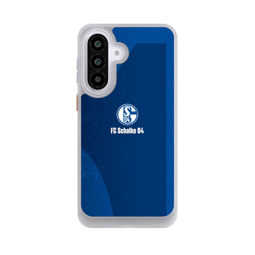 Samsung Galaxy A57 5G NIVOcore Schalke 04 Blauer Hintergrund Mit Logo