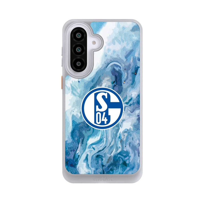 Galaxy A57 5G NIVOcore Schalke 04 Flüssig Blau