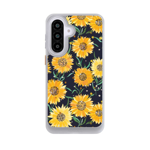 Samsung Galaxy A57 5G NIVOcore Sonnenblumen schwarz