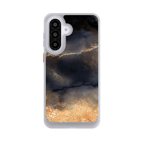 Samsung Galaxy A57 5G NIVOcore Schwarzer Marmor Goldstaub Look