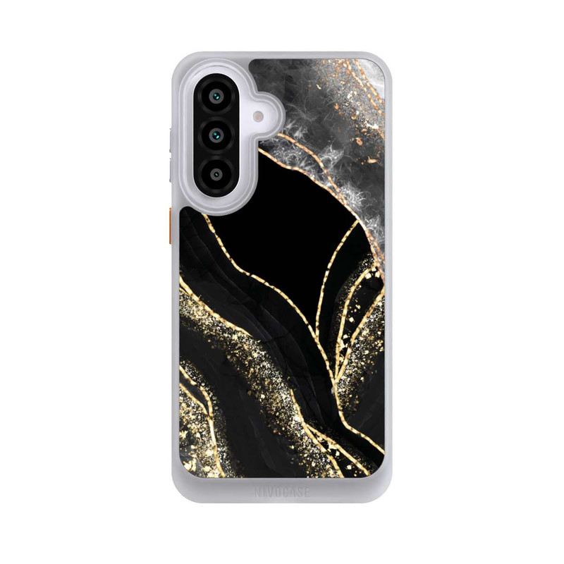 Galaxy A57 5G NIVOcore Marbre Sombre Or