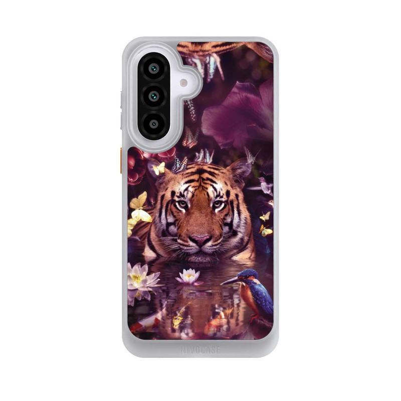 Galaxy A57 5G NIVOcore Tiger flower frame