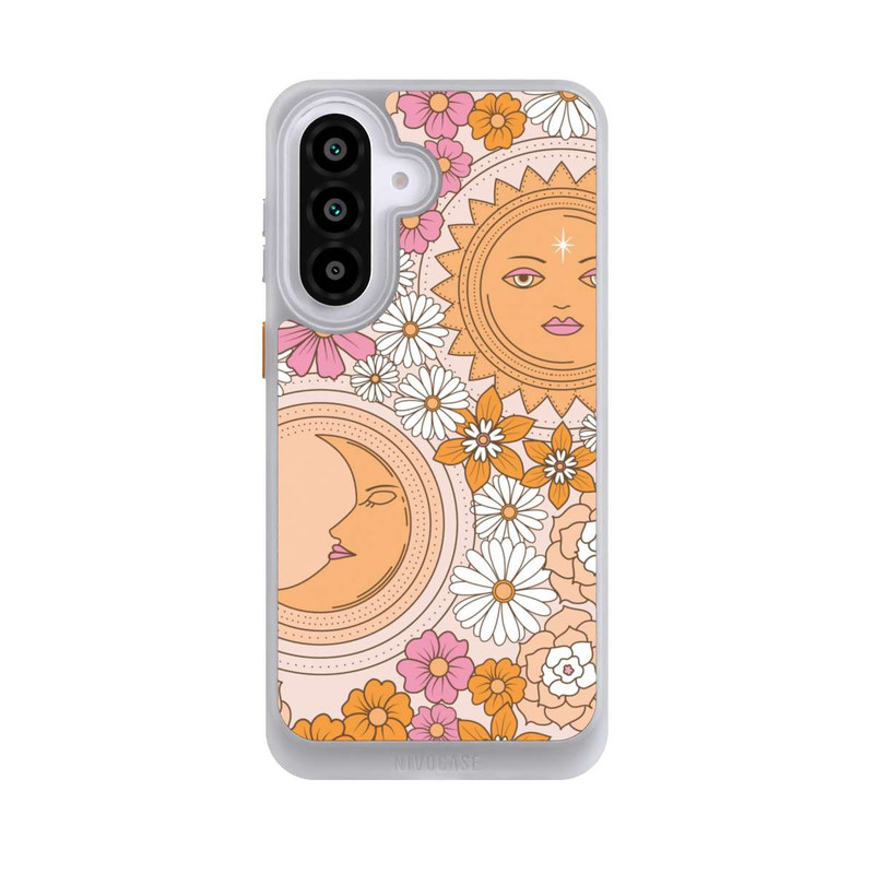 Galaxy A57 5G NIVOcore Mond-Sonne-Blumen