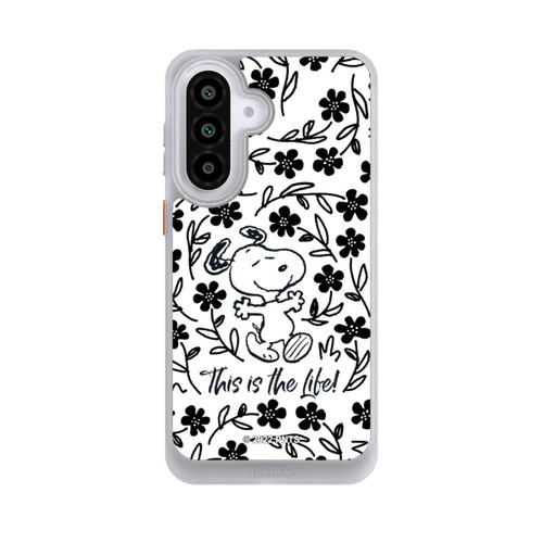 Samsung Galaxy A57 5G NIVOcore Snoopy schwarz und weiß This Is The Life