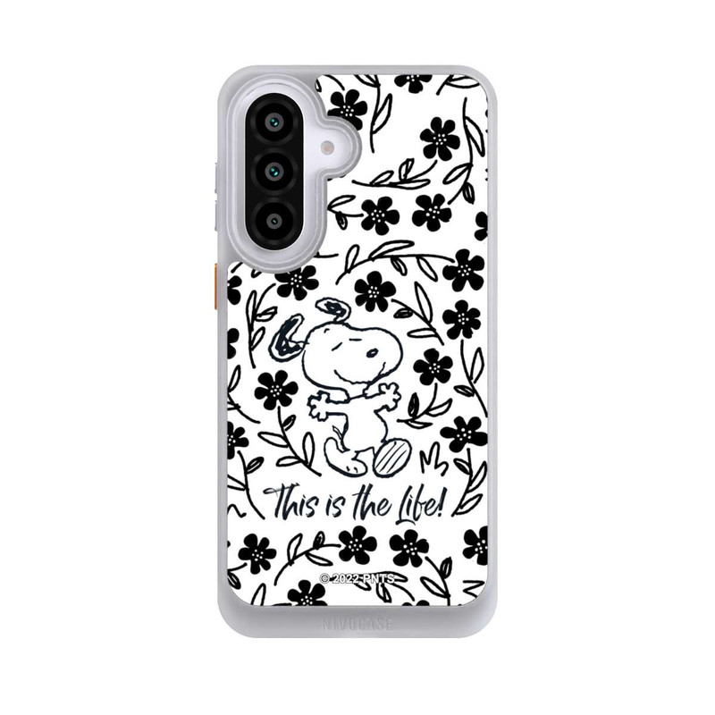 Galaxy A57 5G NIVOcore Snoopy Black and White This Is The Life