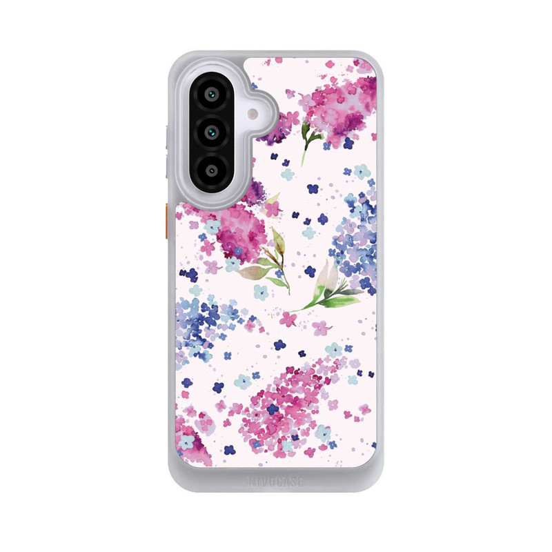 Galaxy A57 5G NIVOcore Floral Hydrangeas Lilac Pink