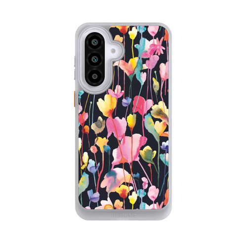 Samsung Galaxy A57 5G NIVOcore Wildblumen schwarz