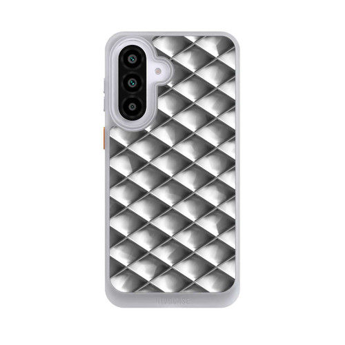 Samsung Galaxy A57 5G NIVOcore Glamour Silver Squares