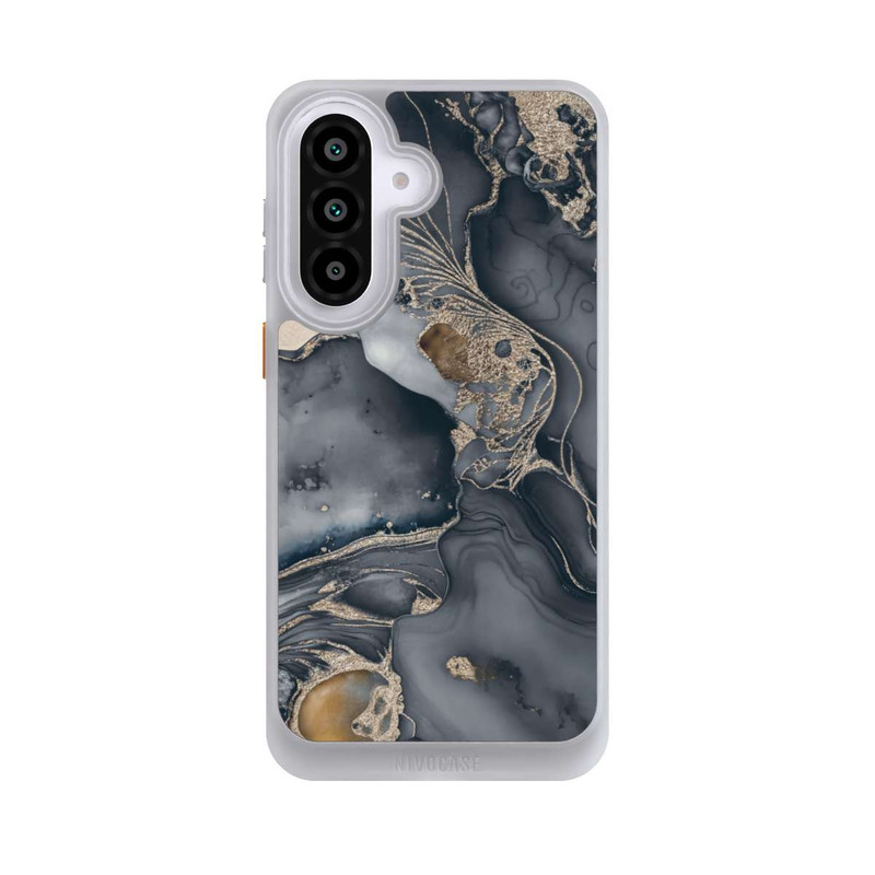 Galaxy A57 5G NIVOcore Alcohol Ink Gold Grey