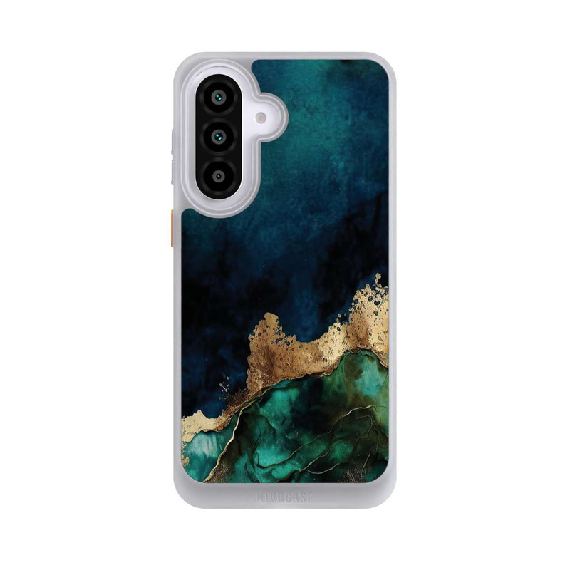 Galaxy A57 5G NIVOcore Bleu pétrole avec or
