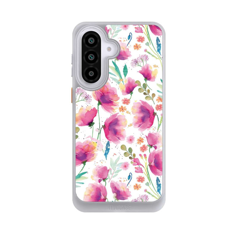 Galaxy A57 5G NIVOcore Watercolor Abstract Poppies