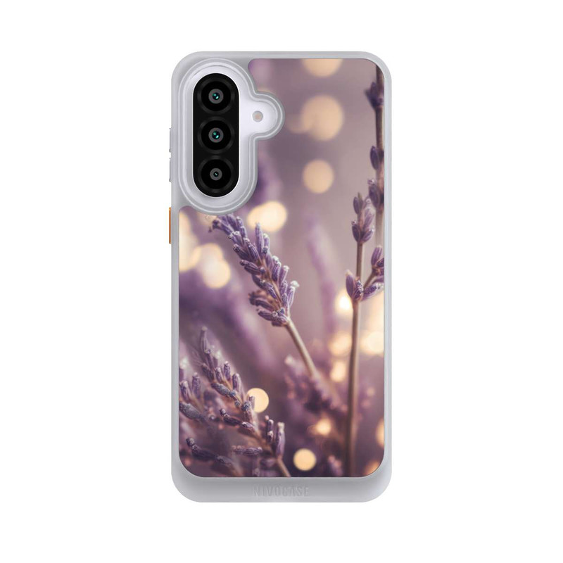Galaxy A57 5G NIVOcore Lavender Close Up with AI