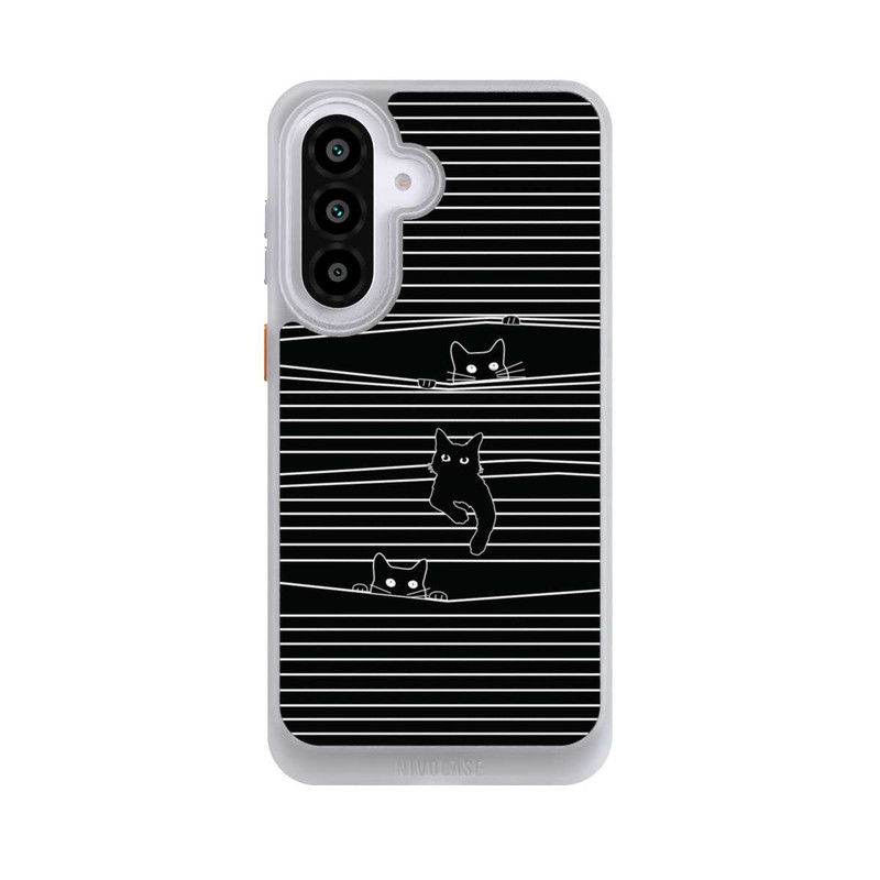 Galaxy A57 5G NIVOcore Cats Peeping