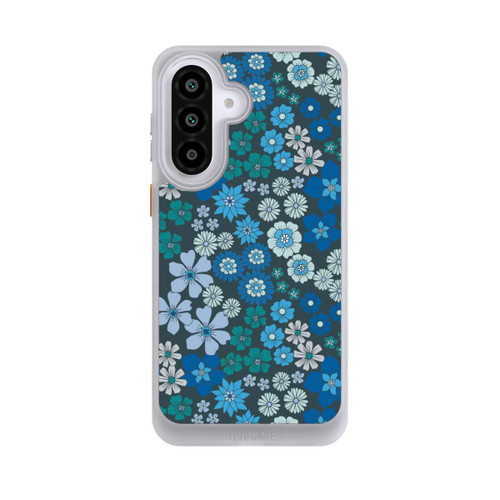 Samsung Galaxy A57 5G NIVOcore Blaue Blumen DeinDesign