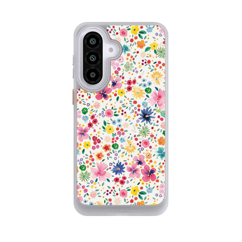 Galaxy A57 5G NIVOcore Millefleurs Pink Spring Garden