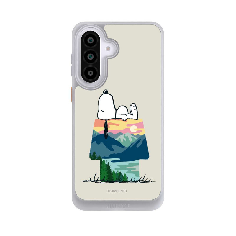 Galaxy A57 5G NIVOcore Snoopy Camping Hütte
