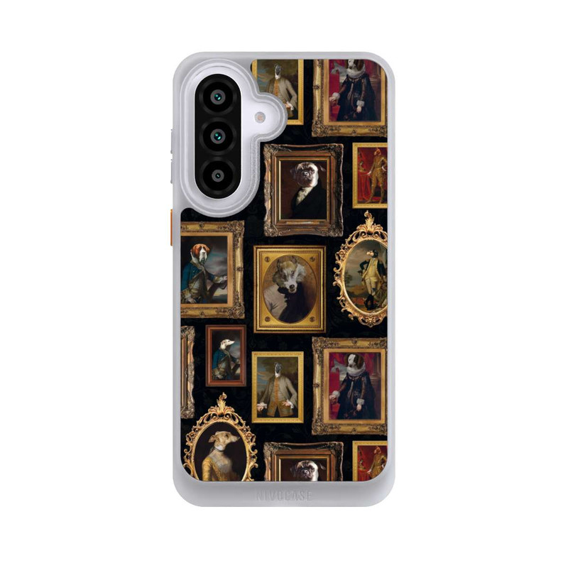 Galaxy A57 5G NIVOcore Dog Ancient Frame Pattern with AI