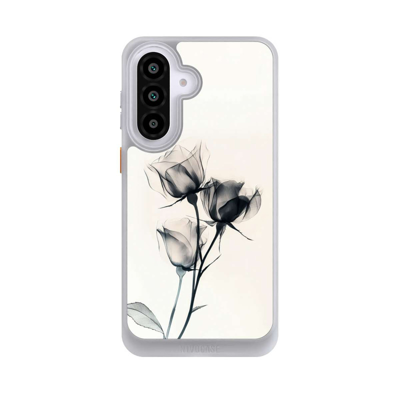 Galaxy A57 5G NIVOcore Schwarze Blume