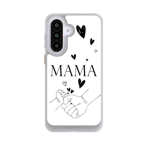 Samsung Galaxy A57 5G NIVOcore Muttertag Line Art Hände Schwarz Weiß
