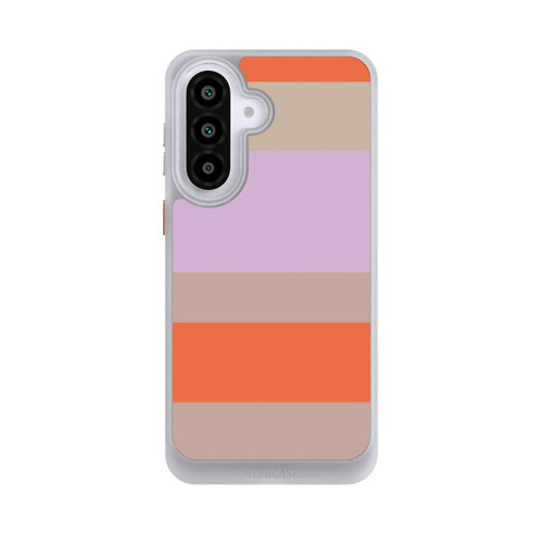 Samsung Galaxy A57 5G NIVOcore Moca Lila Orange Stripes