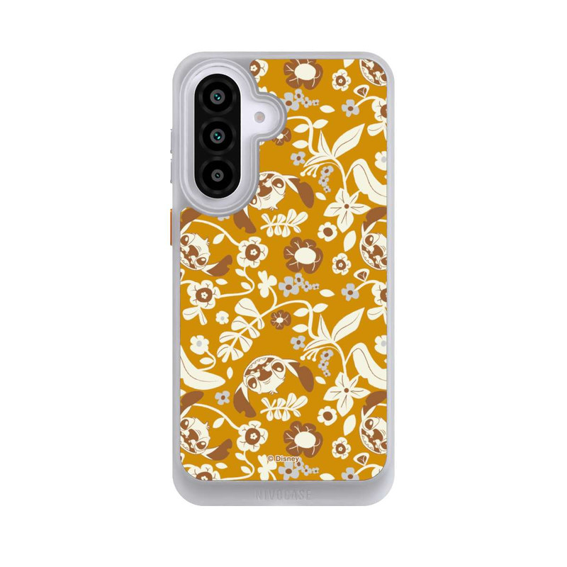 Galaxy A57 5G NIVOcore Stitch Floral Mustard Pattern
