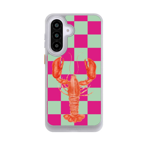 Samsung Galaxy A57 5G NIVOcore Pink Checkers Lobster