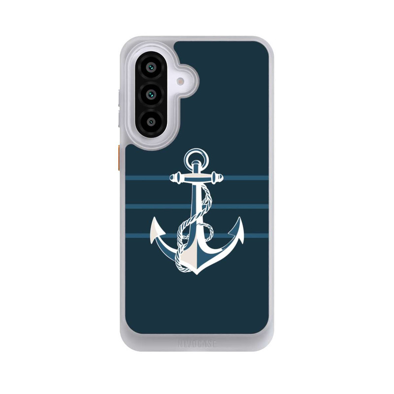 Galaxy A57 5G NIVOcore Anchor Line Blue with AI