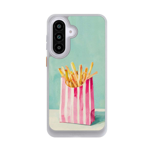 Samsung Galaxy A57 5G NIVOcore Retro Pommes Blau Watercolor