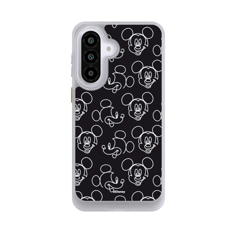Galaxy A57 5G NIVOcore Disney Mickey Faces Black Line Art Pattern