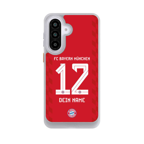 Samsung Galaxy A57 5G NIVOcore FC Bayern München Trikot Personalisierbar 25-26