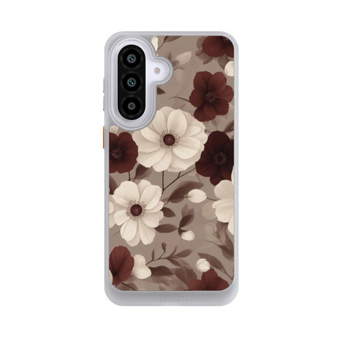 Samsung Galaxy A57 5G NIVOcore Negative Flower Bordeaux White with AI