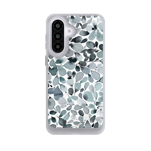 Samsung Galaxy A57 5G NIVOcore Eucalyptus Watercolor Leaves Grey