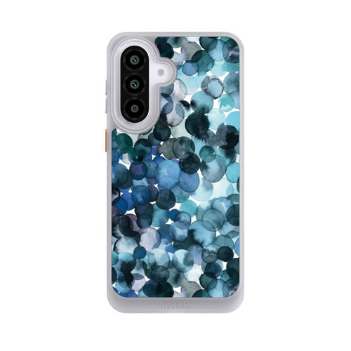 Samsung Galaxy A57 5G NIVOcore Watercolor Dots Blue Pattern