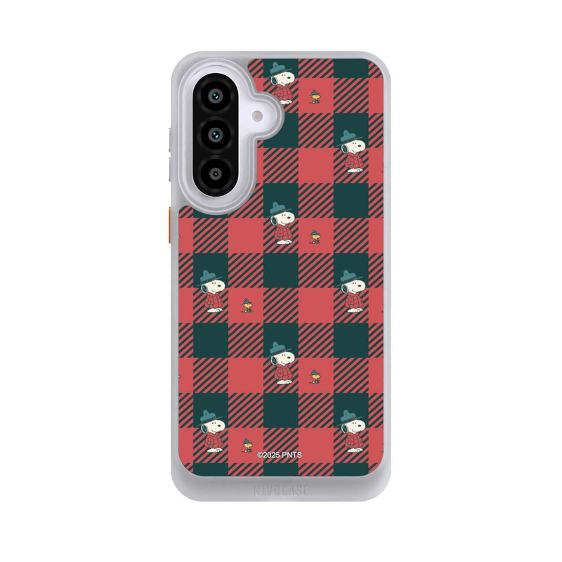 Galaxy A57 5G NIVOcore Peanuts Red Tartan Pattern