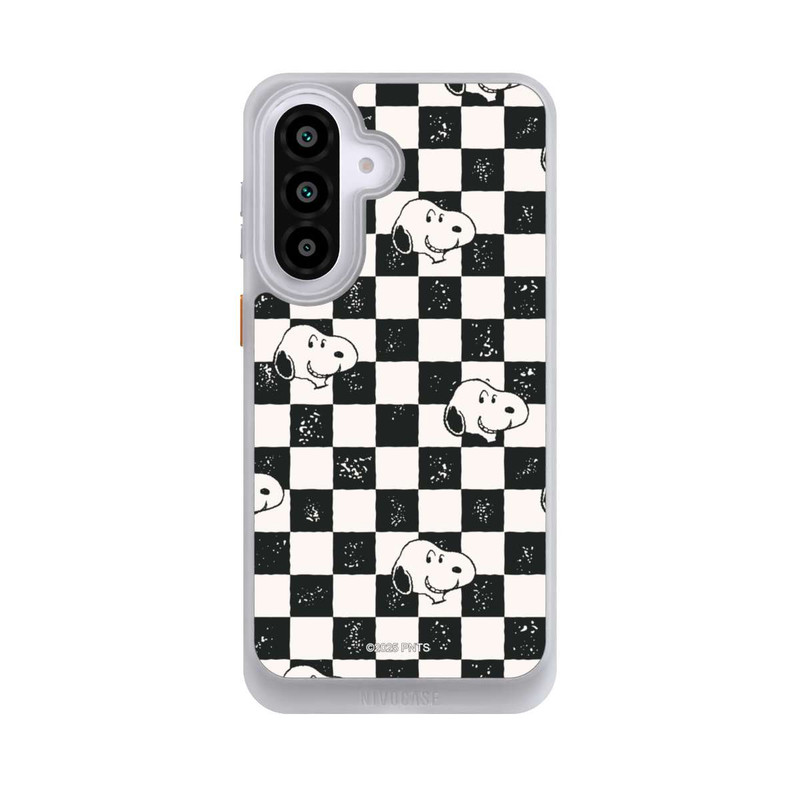 Galaxy A57 5G NIVOcore Snoopy Heads Checked Pattern