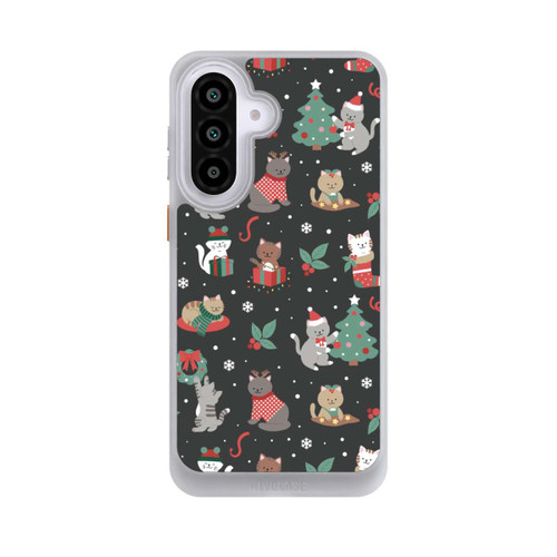 Samsung Galaxy A57 5G NIVOcore Christmas Festive Cute Holiday Kittens