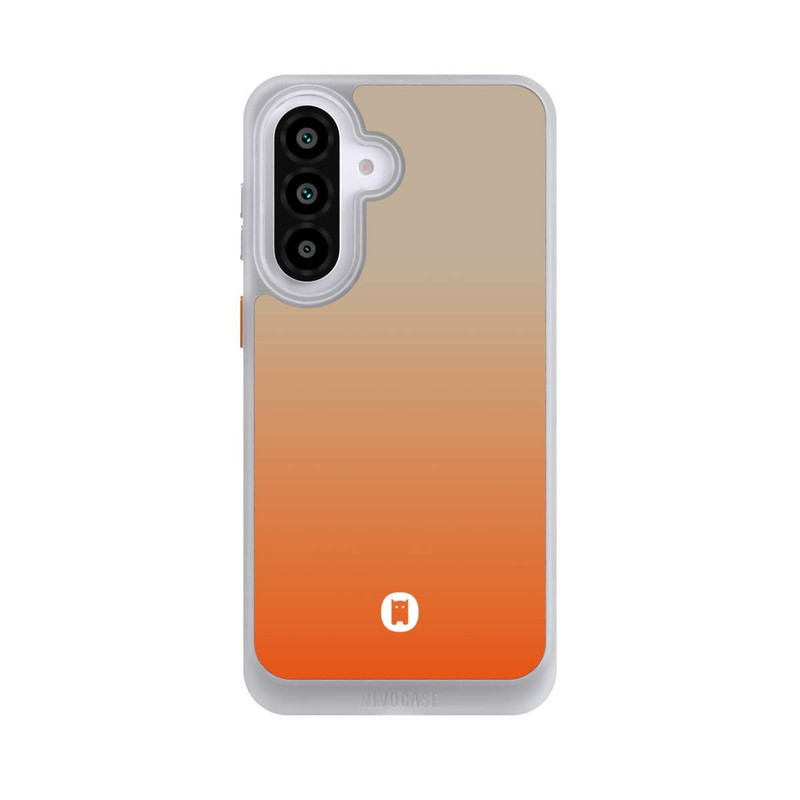 Galaxy A57 5G NIVOcore Nivocase Farbverlauf Beige Orange